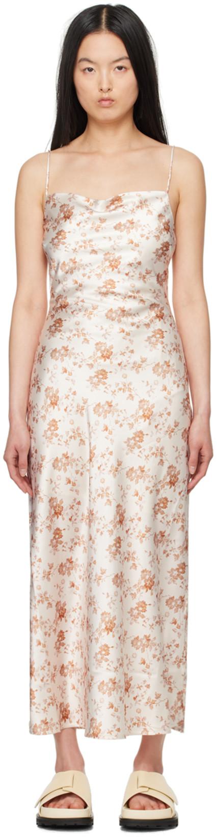 Beige Eila Maxi Dress by HOLZWEILER