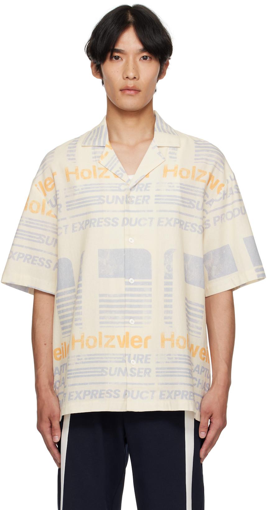 Off-White Pier Print Shirt by HOLZWEILER