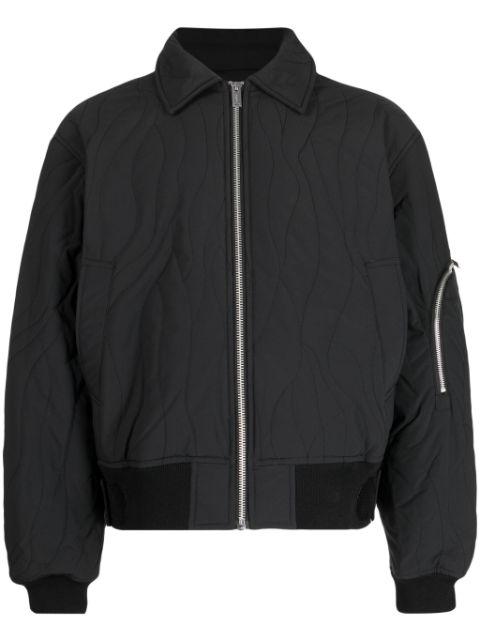 quilted bomber jacket by HOLZWEILER