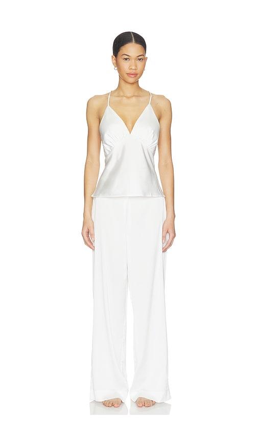 homebodii Toulouse Cami Lounge Set in Ivory by HOMEBODII