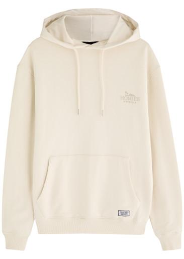 Classic logo-print hoodied cotton sweatshirt by HOMIES MARBELLA
