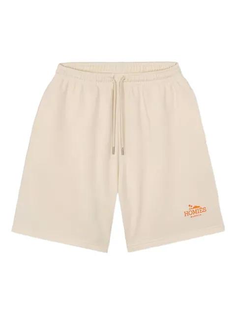 logo-embroidered drawstring shorts by HOMIES MARBELLA