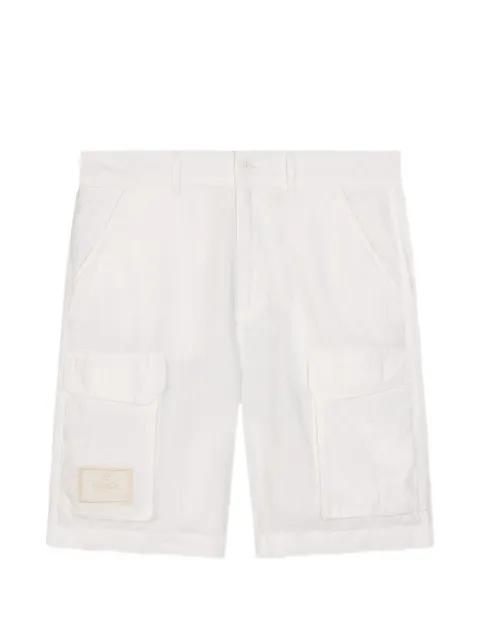 logo-patch linen cargo shorts by HOMIES MARBELLA