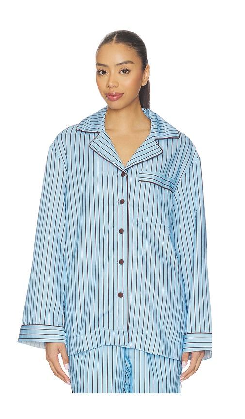 Hommey Long Sleeve Shirt in Blue by HOMMEY