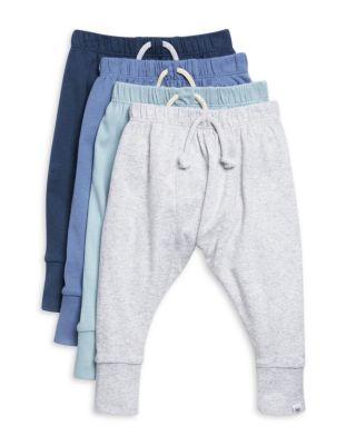 Unisex 4 Pack Jogger Pants - Baby by HONEST BABY