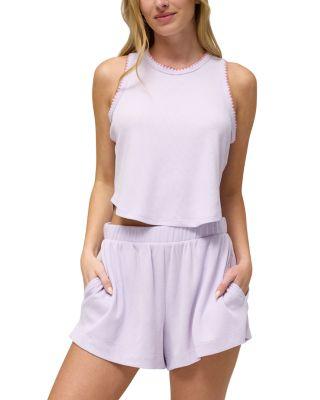 Kickback Tank Shortie Pajama Set by HONEYDEW