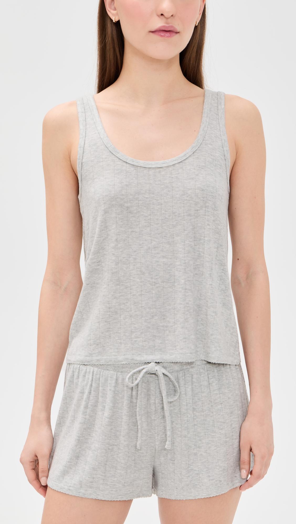 Luxe Modal Tank Shortie Set by HONEYDEW