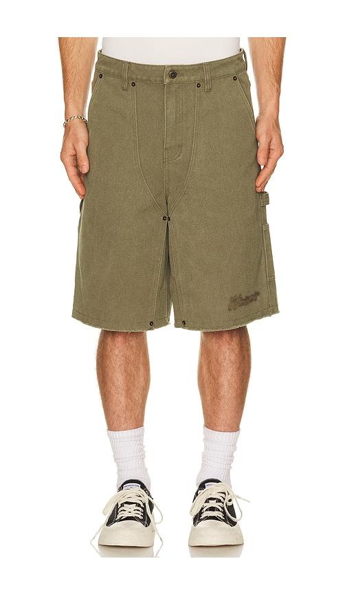 Honor The Gift #88 Carpenter Short in Olive by HONOR THE GIFT