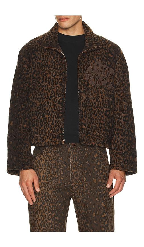 Honor The Gift Cheetah Jacket in Brown by HONOR THE GIFT