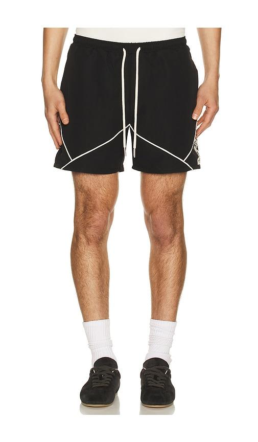 Honor The Gift Growth Track Short in Black by HONOR THE GIFT