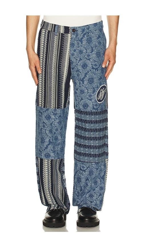 Honor The Gift Indigo Tapestry Pant in Blue by HONOR THE GIFT