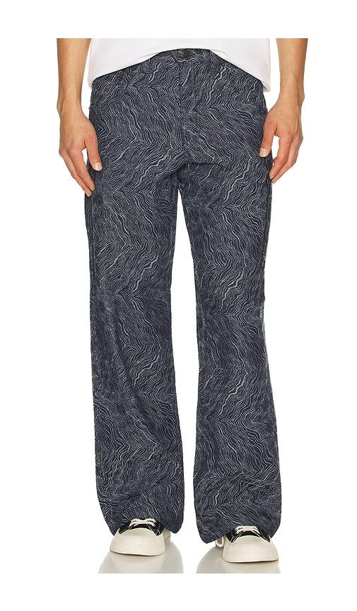 Honor The Gift Indigo Wide Leg Pant in Blue by HONOR THE GIFT