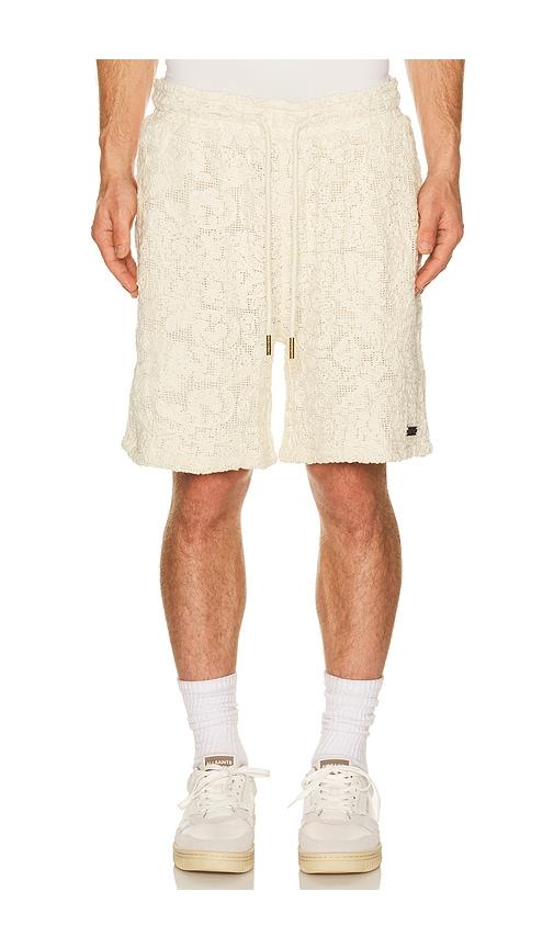 Honor The Gift Mind Maze Short in White by HONOR THE GIFT