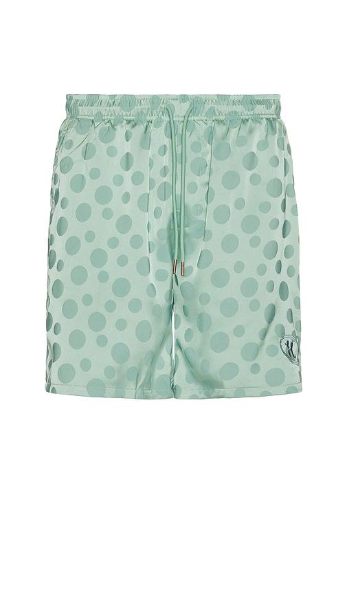 Honor The Gift Polka Dot Shorts in Green by HONOR THE GIFT