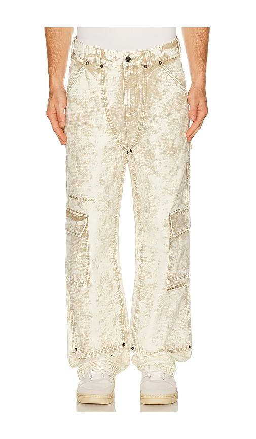 Honor The Gift Still Do Ripstop Pant in White by HONOR THE GIFT
