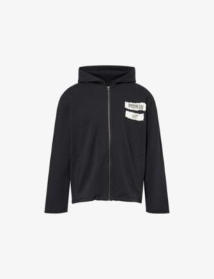 Running 1988 Logo-Print Cotton Hoody by HONOR THE GIFT