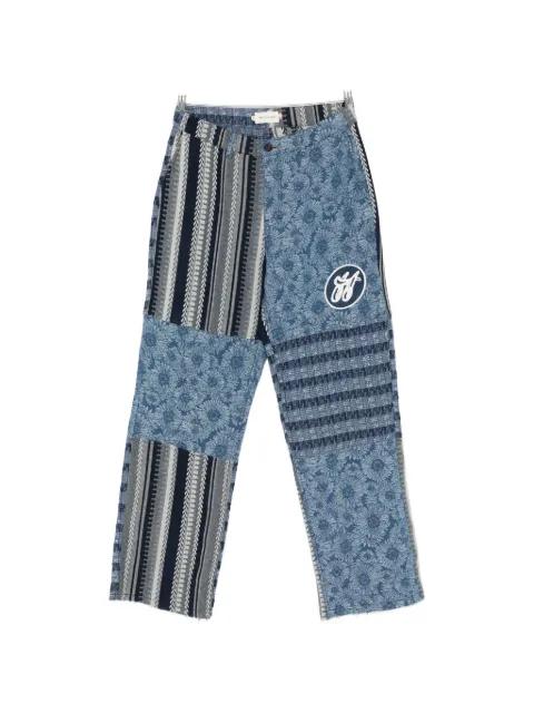 Tapestry patchwork trousers by HONOR THE GIFT