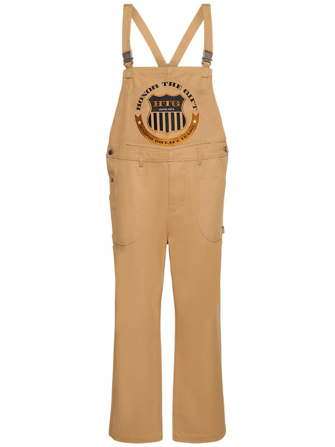 Workwear Cotton Blend Overalls W/logo by HONOR THE GIFT