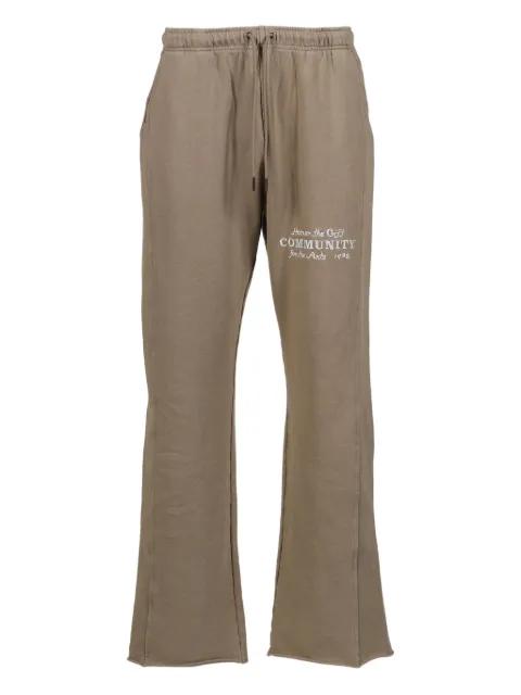 back-pockets track pants by HONOR THE GIFT