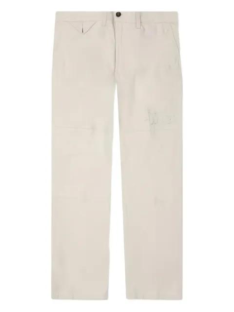 embroidered-pocket trousers by HONOR THE GIFT