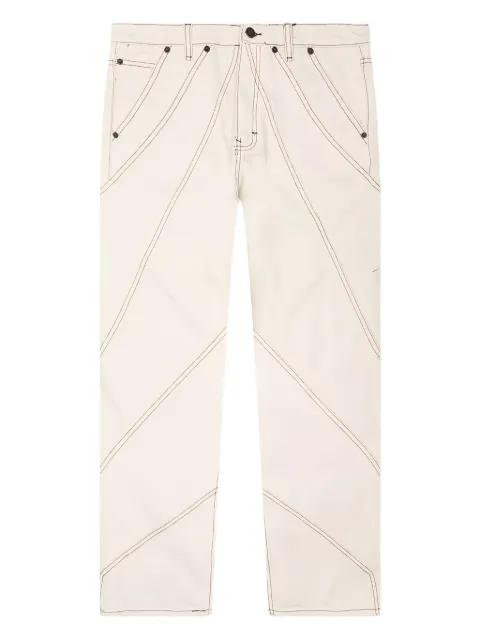 panelled trousers by HONOR THE GIFT