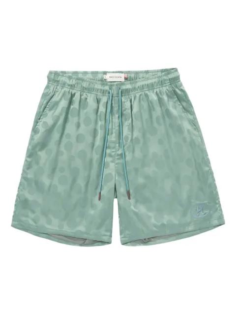 polka-dot jacquard shorts by HONOR THE GIFT