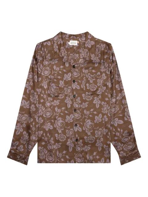 rose-print woven shirt by HONOR THE GIFT