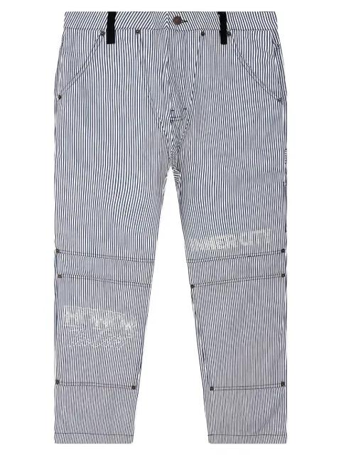 striped-pattern trousers by HONOR THE GIFT