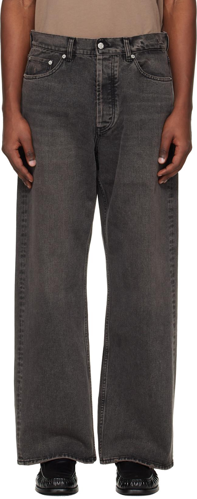 Black Loose-Fit Jeans by HOPE
