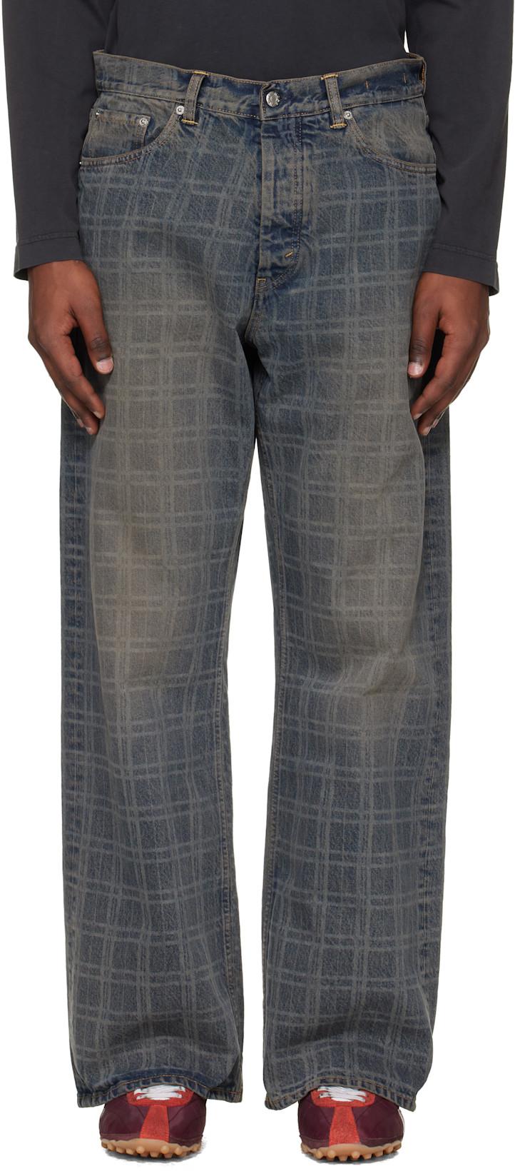 Blue Loose-Fit Jeans by HOPE