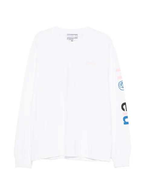 graphic-print long-sleeve T-shirt by HOPEIUM