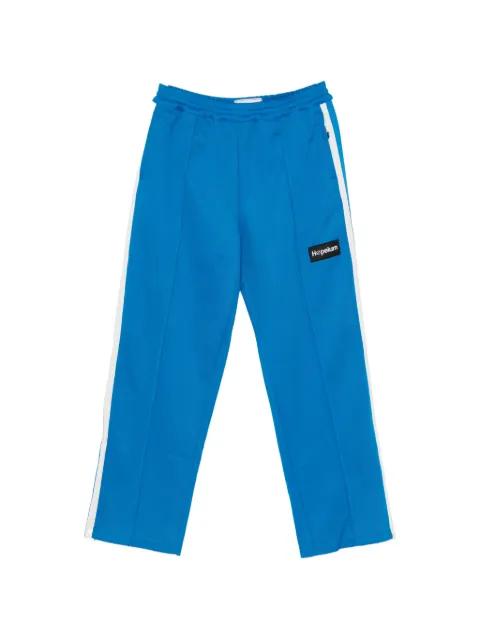 side-stripe track pants by HOPEIUM