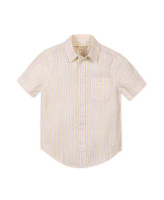 Boys' Linen Short Sleeve Shirt - Big Kid by HOPE&HENRY Boys' Linen Short Sleeve Shirt - Big Kid by HOPE&HENRY