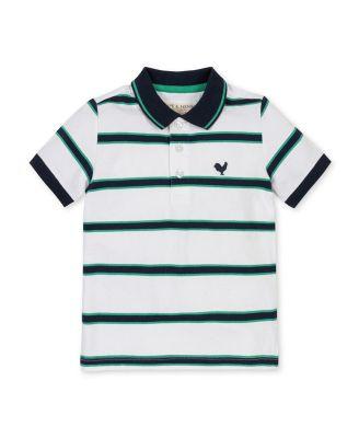 Boys' Organic Short Sleeve Jersey Polo - Little Kid by HOPE&HENRY