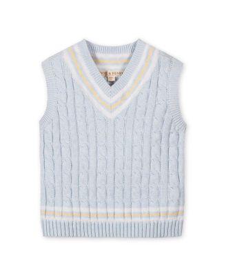 Boys' Organic V-Neck Cricket Sweater Vest - Baby by HOPE&HENRY