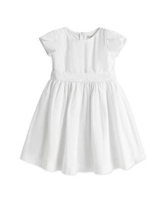 Girls' Heirloom Organic Tulip Sleeve Swiss Dot Party Dress - Baby by HOPE&HENRY