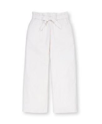 Girls' Linen Paper Bag Tie-Waist Pant - Little Kid by HOPE&HENRY