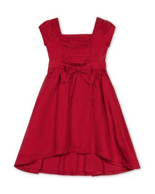 Girls' Organic Cap Sleeve High Low Sateen Party Dress - Little Kid by HOPE&HENRY Girls' Organic Cap Sleeve High Low Sateen Party Dress - Little Kid by HOPE&HENRY
