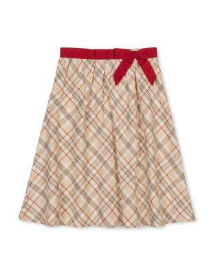Girls' Organic Pull-on Bow Sash Party Skirt - Little Kid by HOPE&HENRY