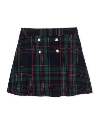 Girls' Organic Pull-on Double Button Party Skirt - Little Kid by HOPE&HENRY