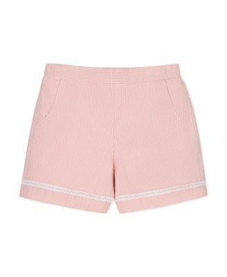 Girls' Organic Seersucker Pull-On Short - Little Kid by HOPE&HENRY