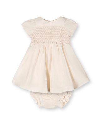 Girls' Organic Smocked Puff Sleeve Dress - Baby by HOPE&HENRY