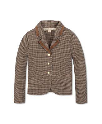 Hope &amp; Henry Girls&#039; Organic Brushed Cotton Dress Blazer - Little Kid by HOPE&HENRY