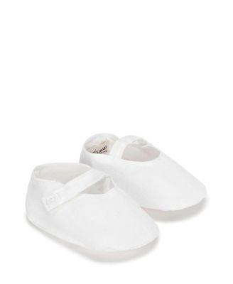 Unisex Linen Button Strap Soft Shoe - Baby by HOPE&HENRY