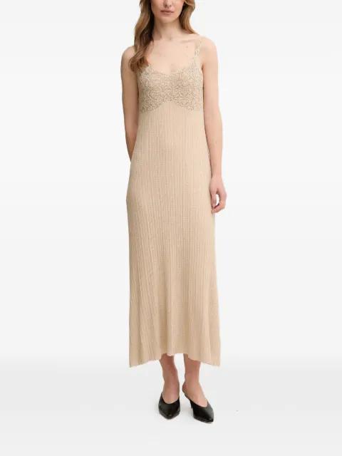 embellished strap midi dress by HOSS INTROPIA