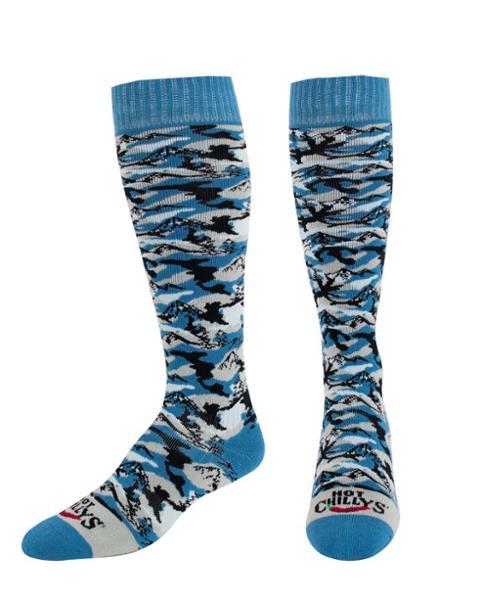 Camo Mountain Mid Volume Socks by HOT CHILLYS