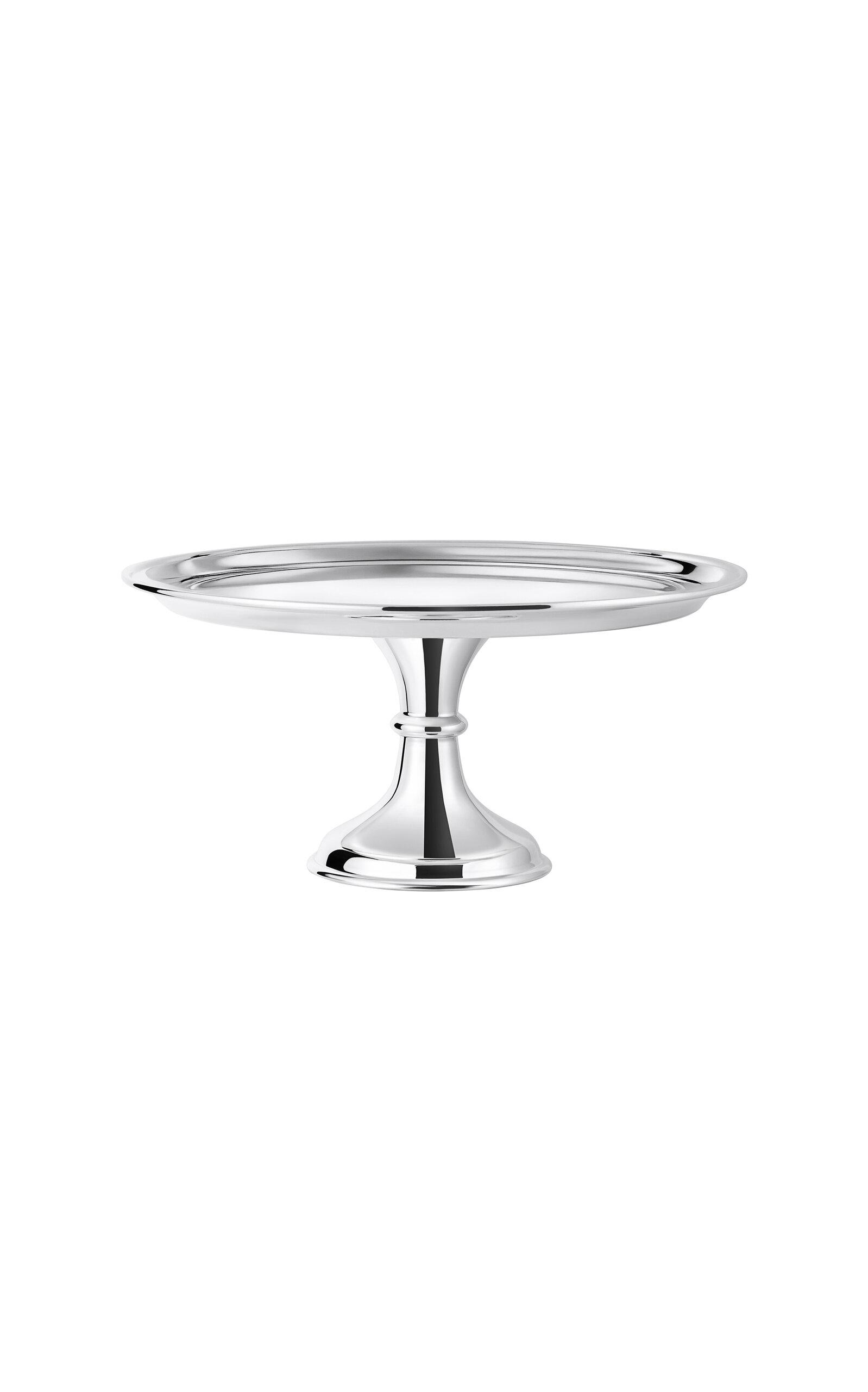 Hôtel Silver - 10" Pedestal Cake Stand - Silver - Moda Operandi by HOTEL SILVER