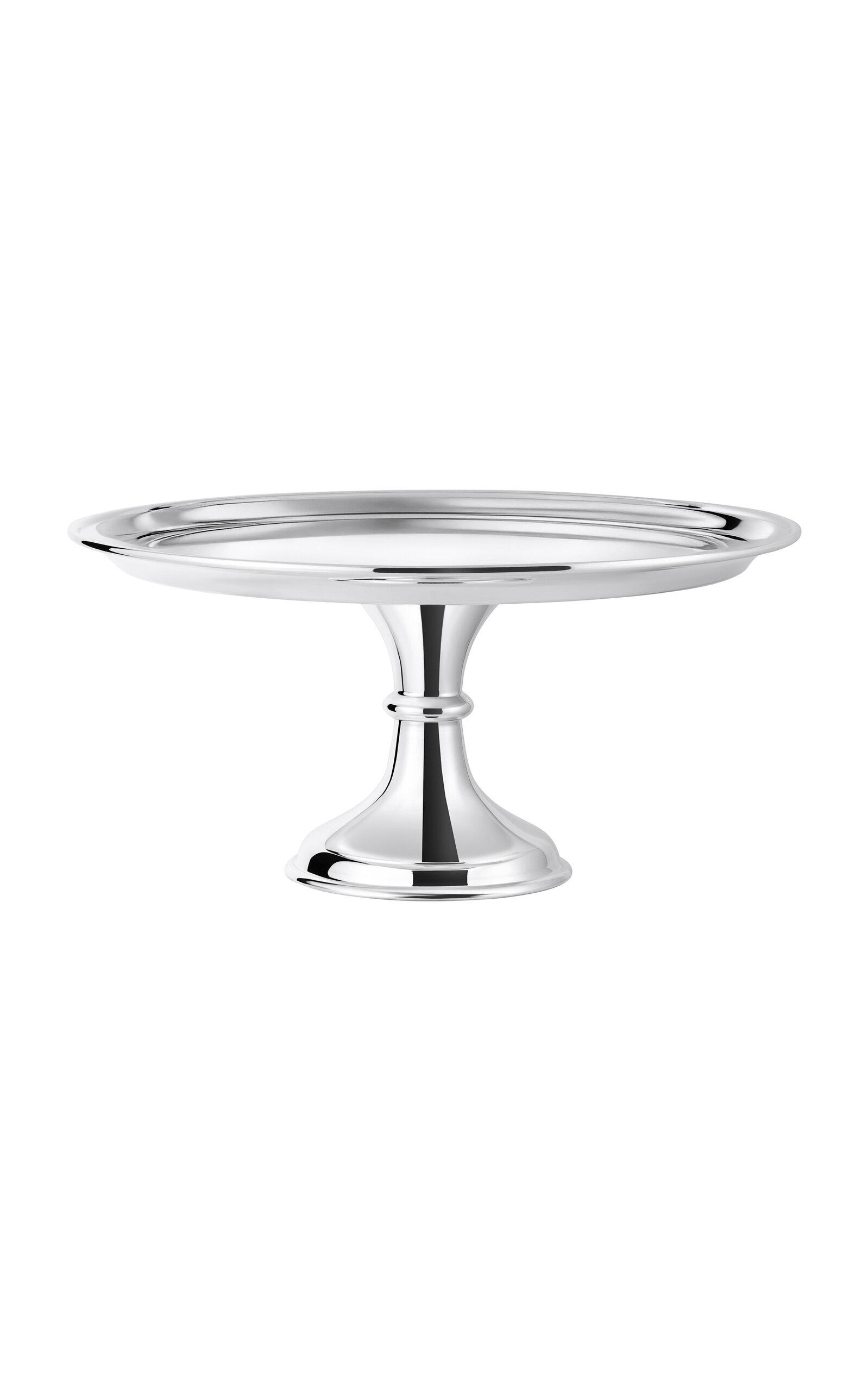 Hôtel Silver - 12" Pedestal Cake Stand - Silver - Moda Operandi by HOTEL SILVER