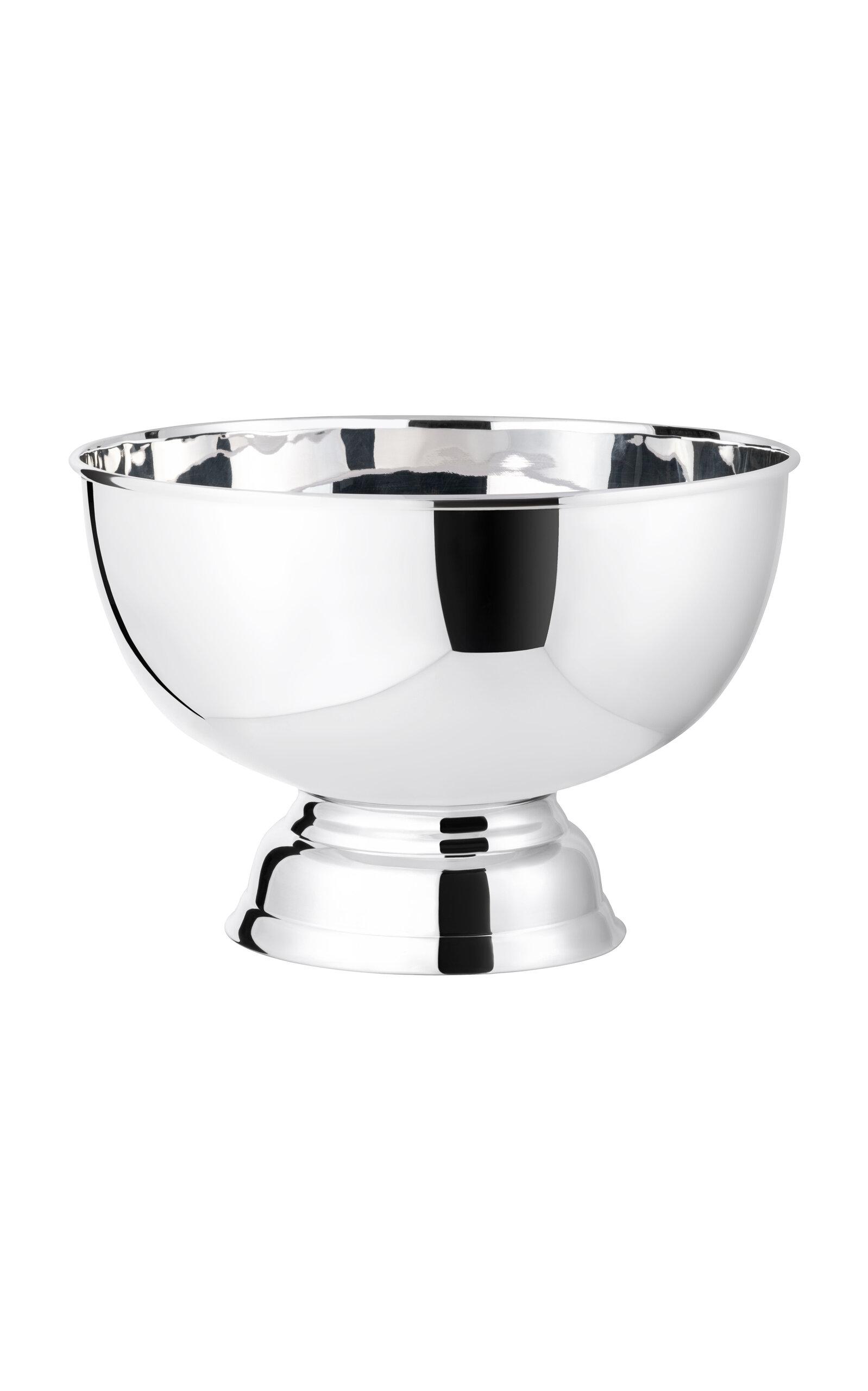 Hôtel Silver - 14" Round Pedestal Chiller - Silver - Moda Operandi by HOTEL SILVER