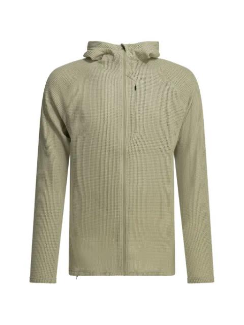 Pace Flow Houdi waffle-knit zip-up hoodie by HOUDINI SPORTSWEAR